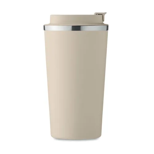 BRACE + Duplafalú pohár 510 ml Bézs 