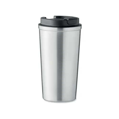 BRACE + Duplafalú pohár 510 ml Matt Ezüst 