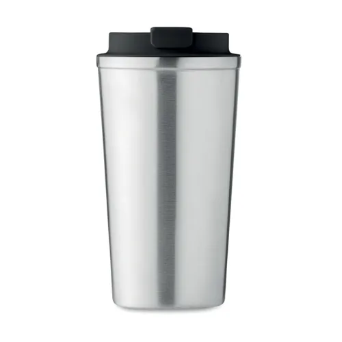 BRACE + Duplafalú pohár 510 ml Matt Ezüst 
