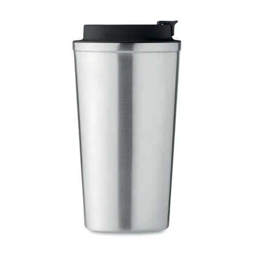 BRACE + Duplafalú pohár 510 ml Matt Ezüst 