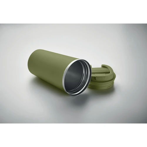 BRACE + Duplafalú pohár 510 ml Sötétzöld 