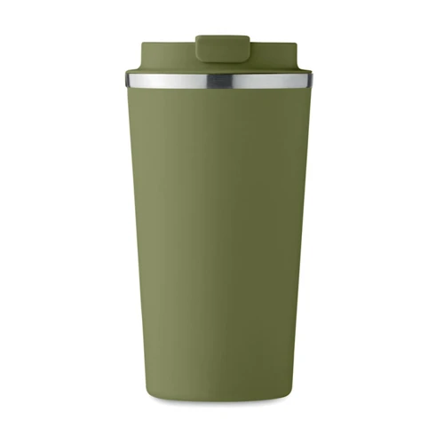 BRACE + Duplafalú pohár 510 ml Sötétzöld 