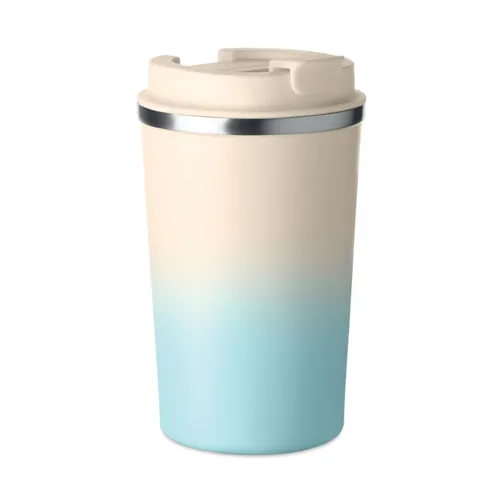 BRACE GRADIENT Duplafalú pohár 350 ml Babakék 
