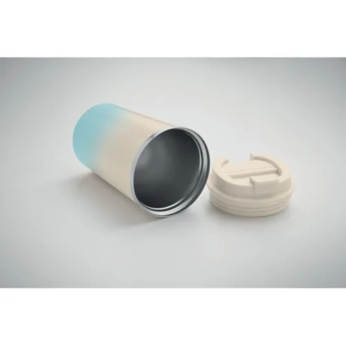 BRACE GRADIENT Duplafalú pohár 350 ml Babakék 