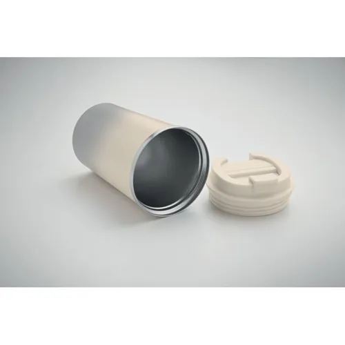 BRACE GRADIENT Duplafalú pohár 350 ml Szürke 