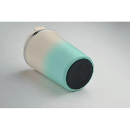 BRACE GRADIENT Duplafalú pohár 350 ml Mentazöld 