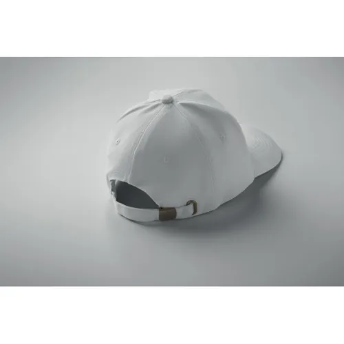 BUFFALO 6 panel baseball sapka 260g/m² Fehér 