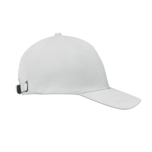 BUFFALO 6 panel baseball sapka 260g/m² Fehér 