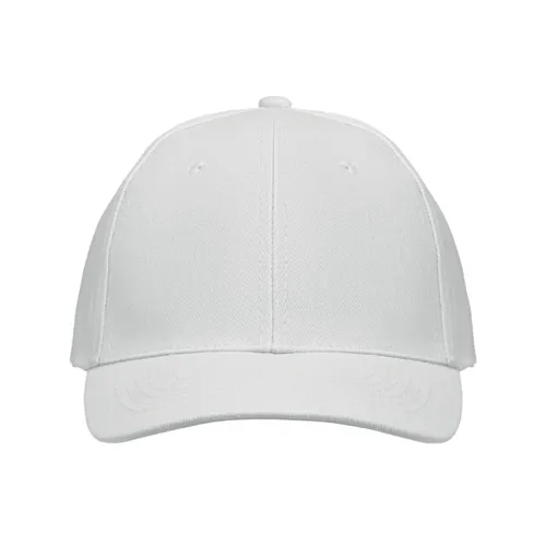 BUFFALO 6 panel baseball sapka 260g/m² Fehér 