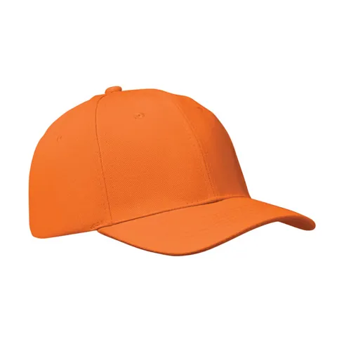 BUFFALO 6 panel baseball sapka 260g/m² Narancssárga 
