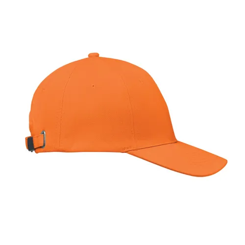 BUFFALO 6 panel baseball sapka 260g/m² Narancssárga 