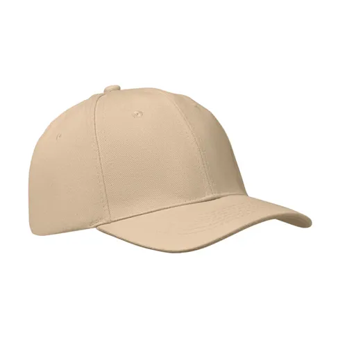 BUFFALO 6 panel baseball sapka 260g/m² Bézs 