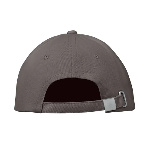 BUFFALO 6 panel baseball sapka 260g/m² Sötétszürke/szürke 