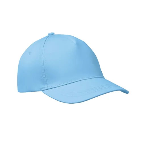 BUZZ 5 panel baseball sapka 160g/m² Babakék 