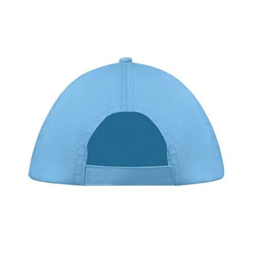 BUZZ 5 panel baseball sapka 160g/m² Babakék 