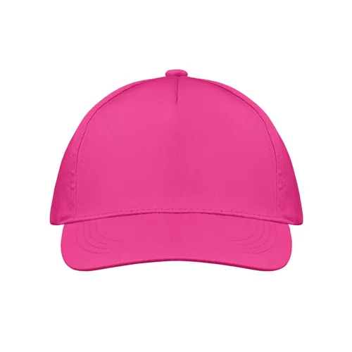 BUZZ 5 panel baseball sapka 160g/m² Fukszia 