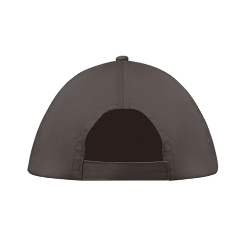 BUZZ 5 panel baseball sapka 160g/m² Kőszürke 