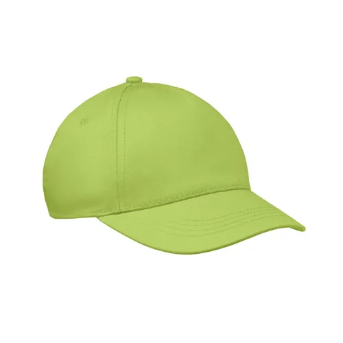 BUZZ KIDS 5 paneles gyerek baseballsapka Lime 