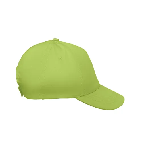 BUZZ KIDS 5 paneles gyerek baseballsapka Lime 