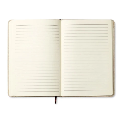 CANVAS A5 vonalas notesz vászon borító Bézs 