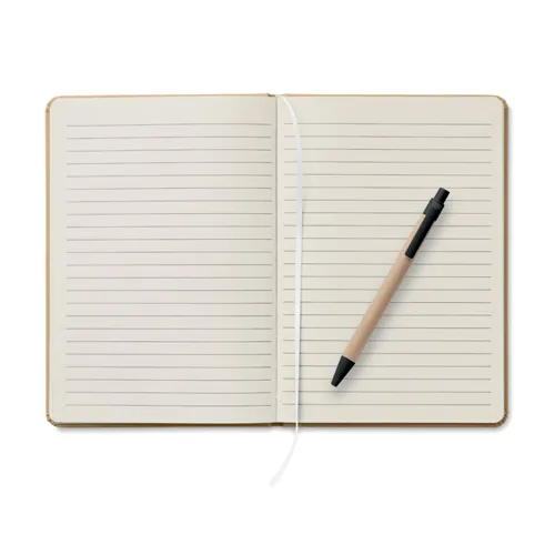 CARATIL A5 notesz újrahaszn. kartonból Fekete 