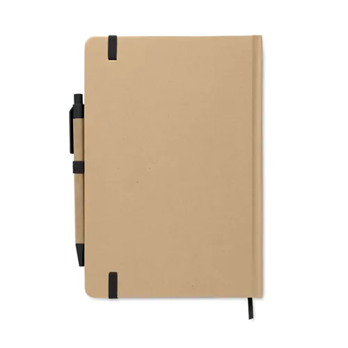 CARATIL A5 notesz újrahaszn. kartonból Fekete 