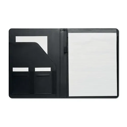 CASOVE A4 mappa 300D RPET, 20 lappal Fekete 