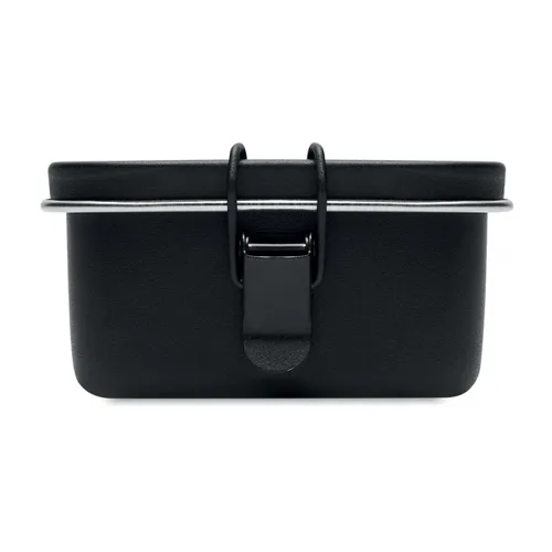 CHAN LUNCHBOX COLOUR Acél uzsonnás doboz, 750 ml Fekete 
