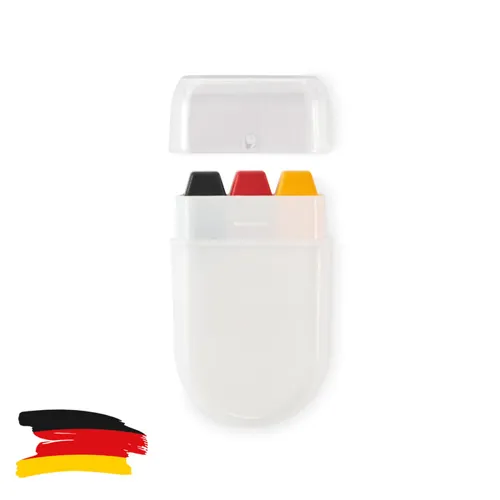 CHEER Nemzeti színű testfestő stift Sárga 