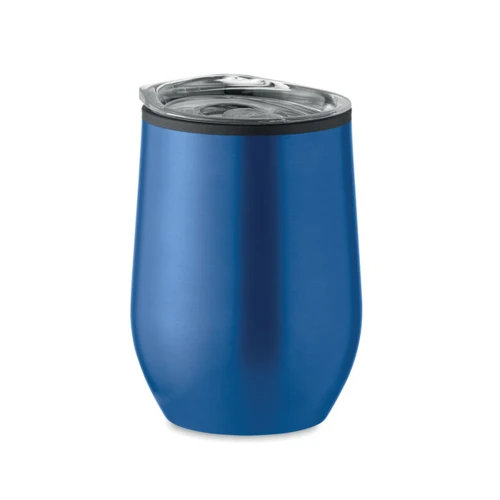 CHIN CHAN Duplafalú úti pohár 350 ml Kék 