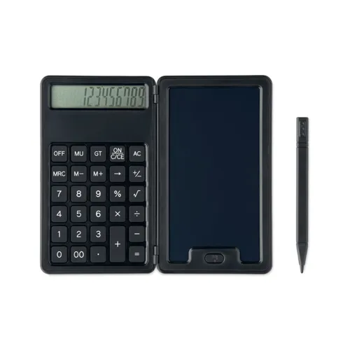 CLERK Számológép LCD írófelülettel Fekete 
