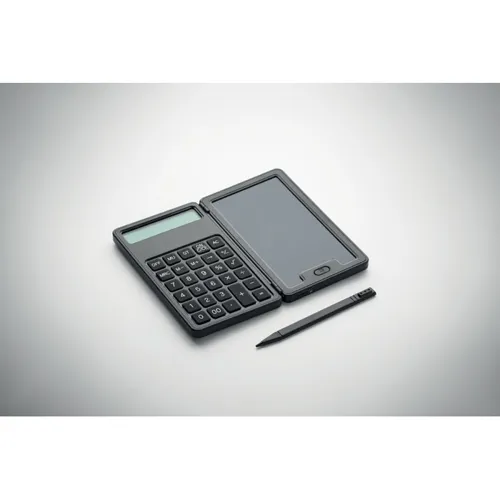 CLERK Számológép LCD írófelülettel Fekete 