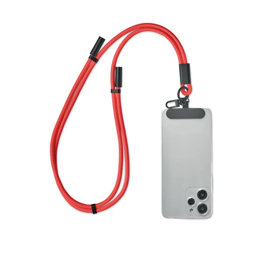 COCHARGE 60W töltő-/adatkábel nyakpánt Piros 
