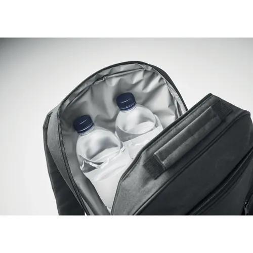 COOLPACK 300D RPET hűtő hátizsák Fekete 