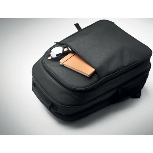 COOLPACK 300D RPET hűtő hátizsák Fekete 