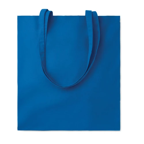 COTTONEL COLOUR + Pamut bevásárlótáska, 140 g Királykék 