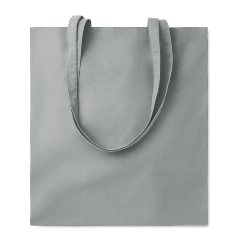 COTTONEL COLOUR + Pamut bevásárlótáska, 140 g Szürke 