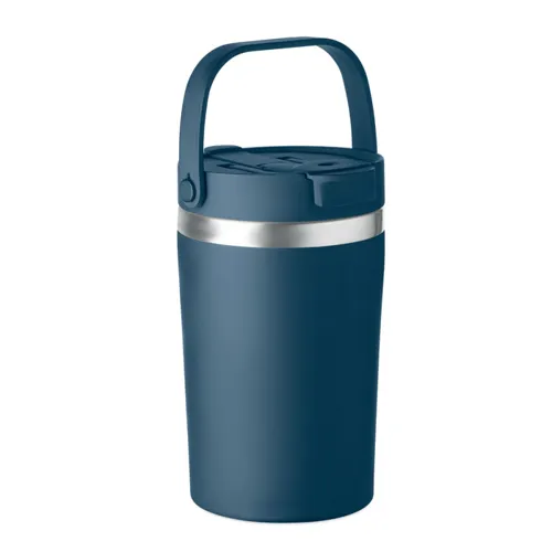 COZYCUP Duplafalú pohár 350 ml Francia Tengerészkék 