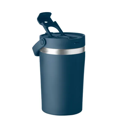 COZYCUP Duplafalú pohár 350 ml Francia Tengerészkék 