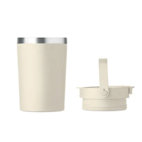 COZYCUP Duplafalú pohár 350 ml Bézs 