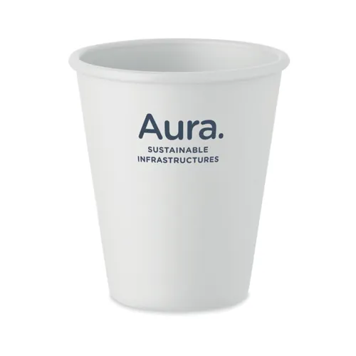 CUPFUL PLA szimplafalú pohár Fehér 