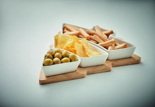 VIRAM Karácsonyfa alakú kínálótálca