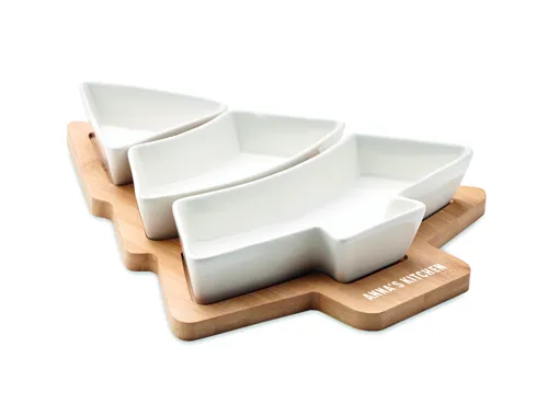 VIRAM Karácsonyfa alakú kínálótálca