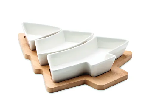 VIRAM Karácsonyfa alakú kínálótálca