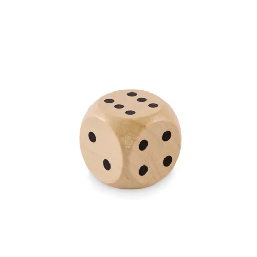 DADIN Schima fa dobókocka 3 cm Fa 