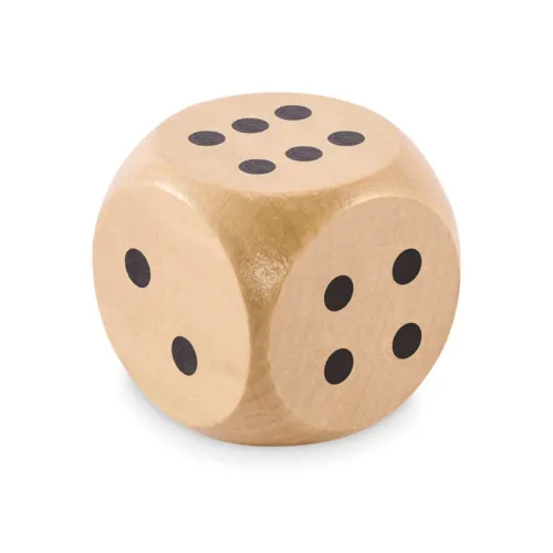 DADO Schima fa dobókocka 5 cm Fa 