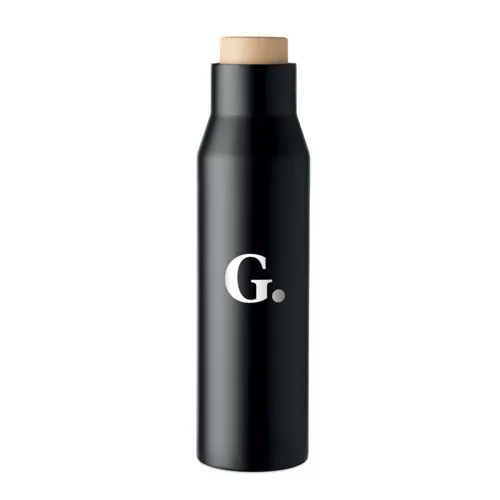 DUDINKA Duplafalú termosz, 500 ml Fekete 