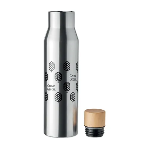 DUDINKA Duplafalú termosz, 500 ml Matt Ezüst 