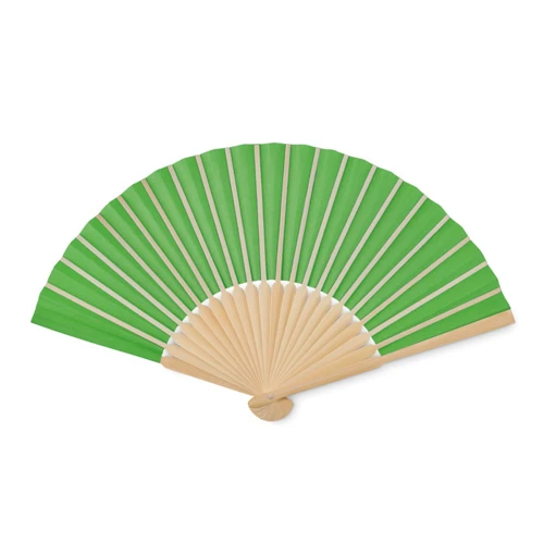 FANNY PAPER Bambusz legyező Lime 