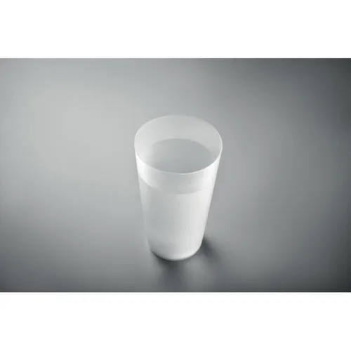 FESTA LARGE Többsz haszn rend.pohár 500ml Áttetsző Fehér 